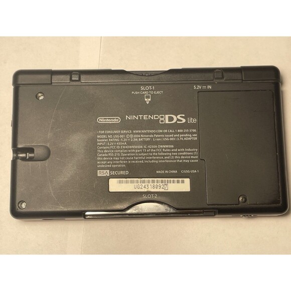 Retro Nintendo DS Lite Crimson Handheld System Red/Black portable entertainment - Picture 5 of 7